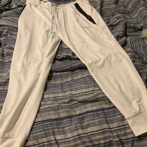 American Eagle cotton joggers (White) (XL)